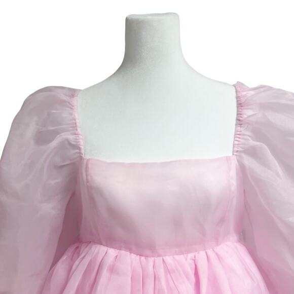 Selkie Puff Pink Ruffle Cupcake Dress - Picture 5 of 7